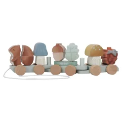 Little Dutch Blokkentrein Eekhoorn Forest Friends FSC