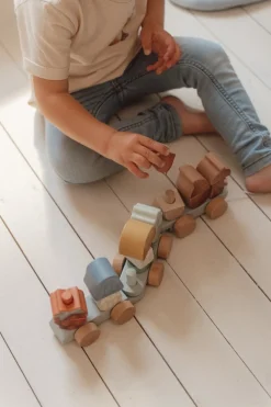 Little Dutch Blokkentrein Eekhoorn Forest Friends FSC