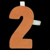 Little Dutch Cijfer 2 Oranje