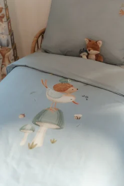 Little Dutch Dekbedovertrek Peuter Denim Blue 120x150 cm