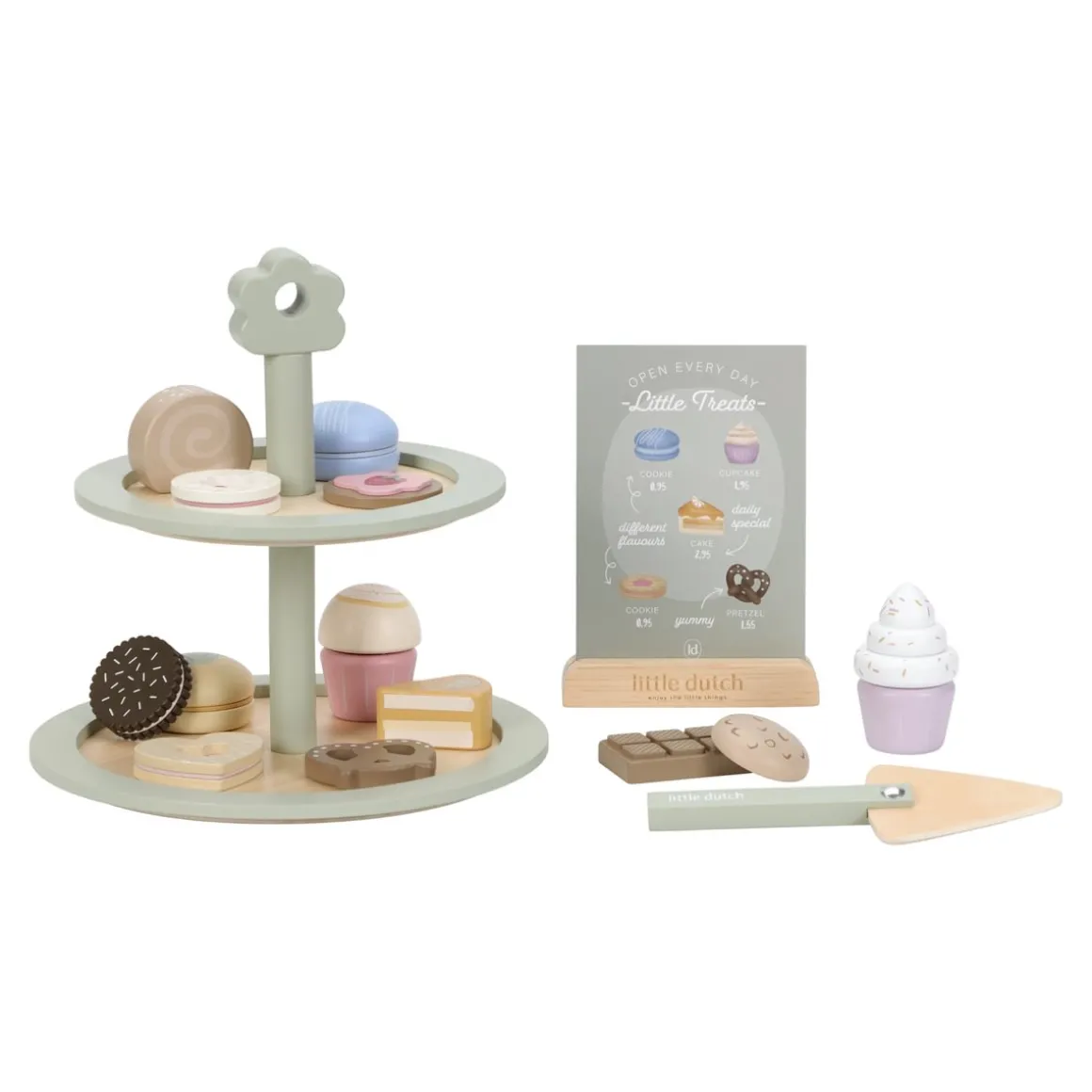 Little Dutch Etagère met Gebak