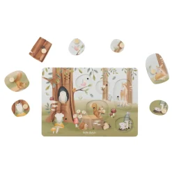 Little Dutch Geluidenpuzzel Forest Friends FSC