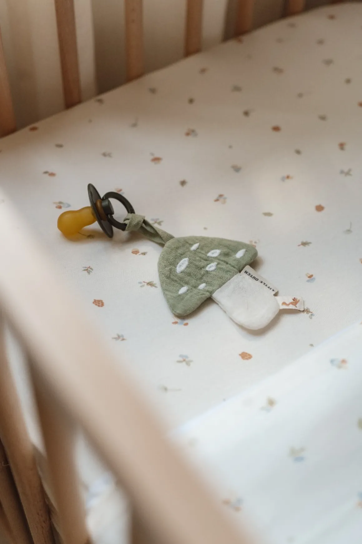 Little Dutch Hoeslaken Wieg Forest Treasures 40x80 cm