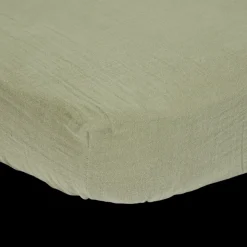 Little Dutch Hoeslaken Wieg Olive 40x80 cm