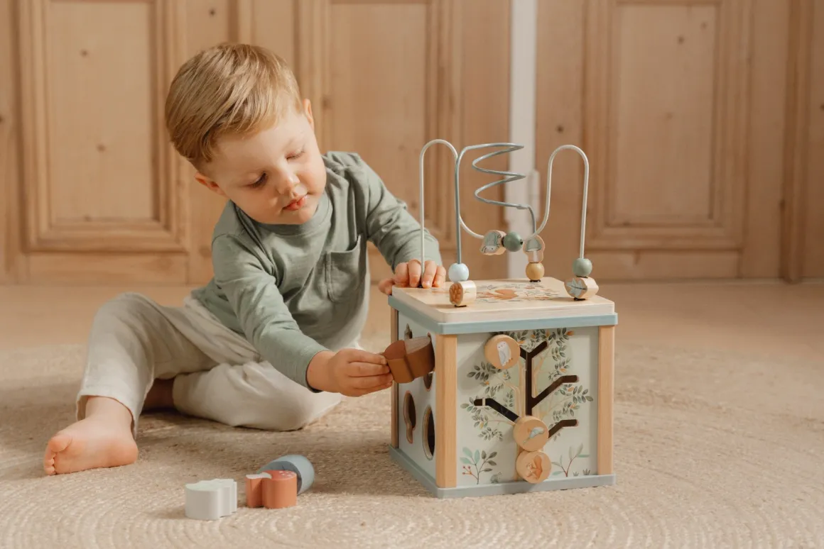 Little Dutch Houten Activiteitenkubus Forest Friends FSC