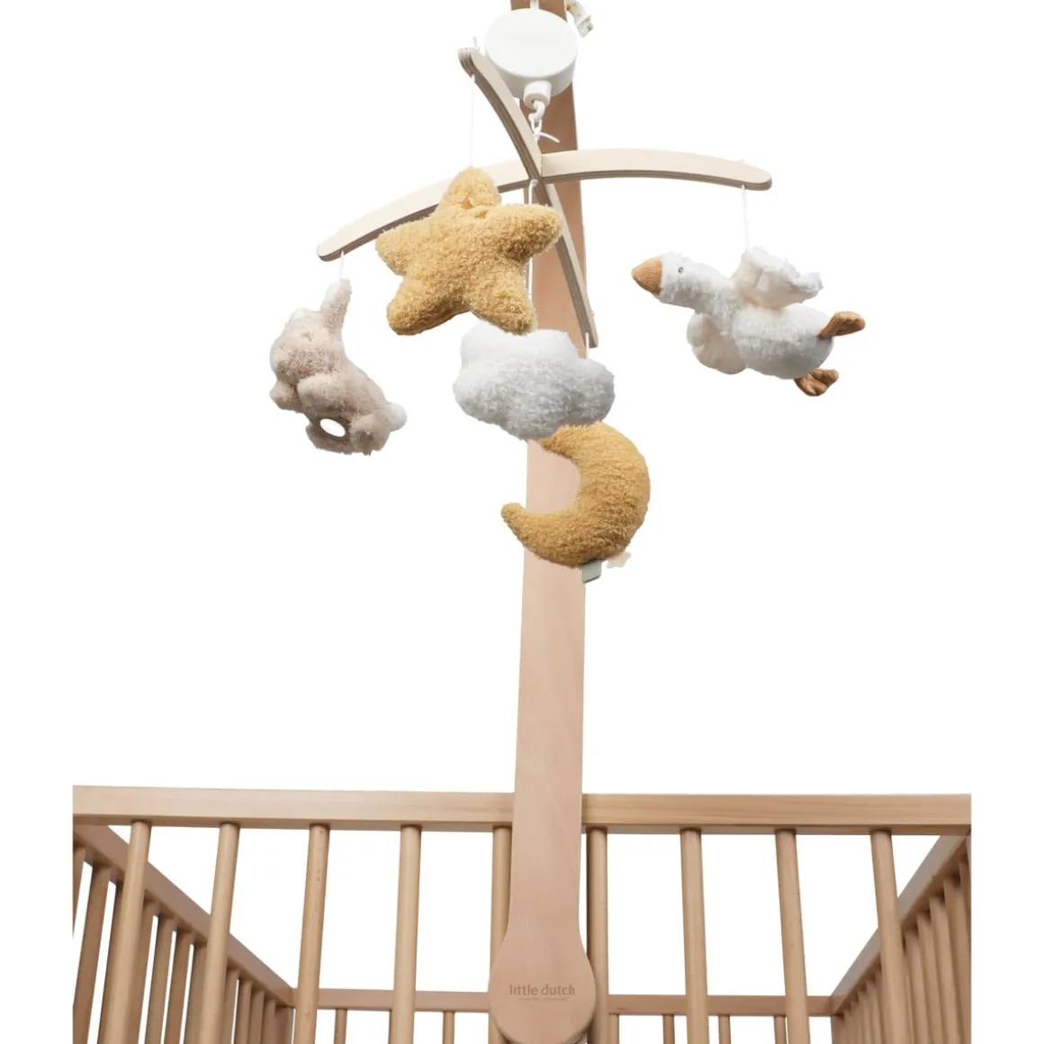 Little Dutch Houten muziekmobiel Newborn Naturals