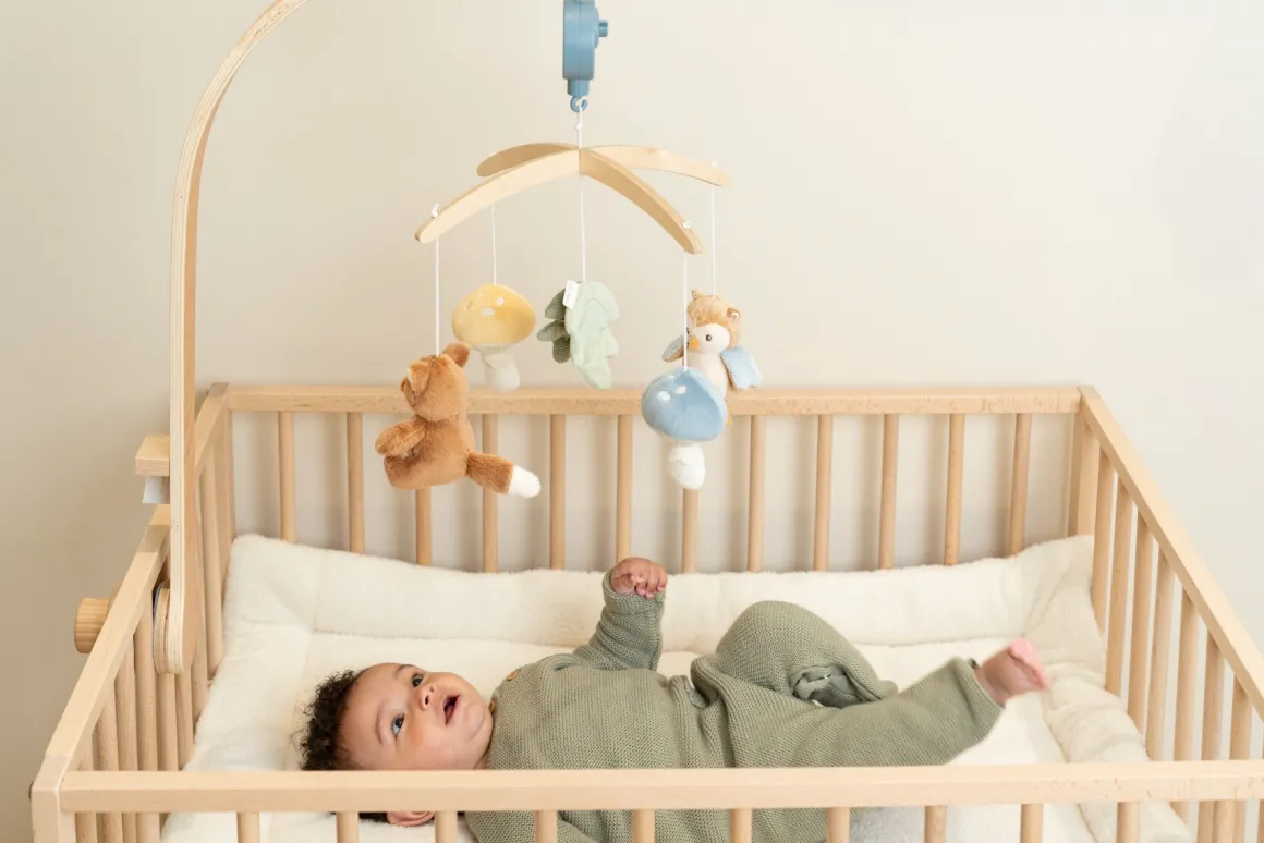 Little Dutch Houten Muziekmobiel Forest Friends FSC