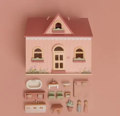 Little Dutch Houten poppenhuis small Pink FSC