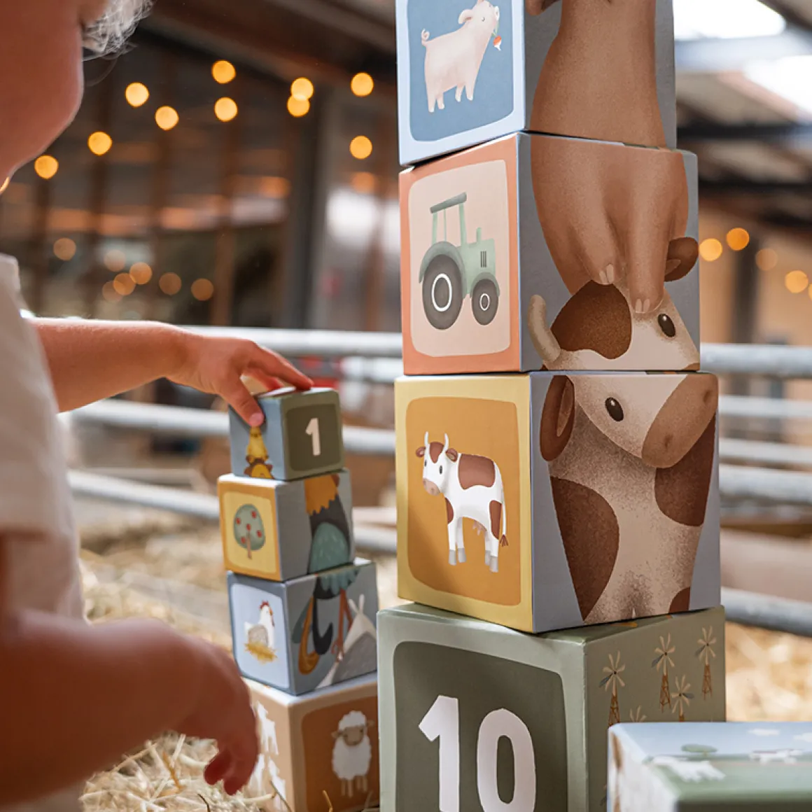 Little Dutch Kartonnen Stapeltoren Little Farm FSC