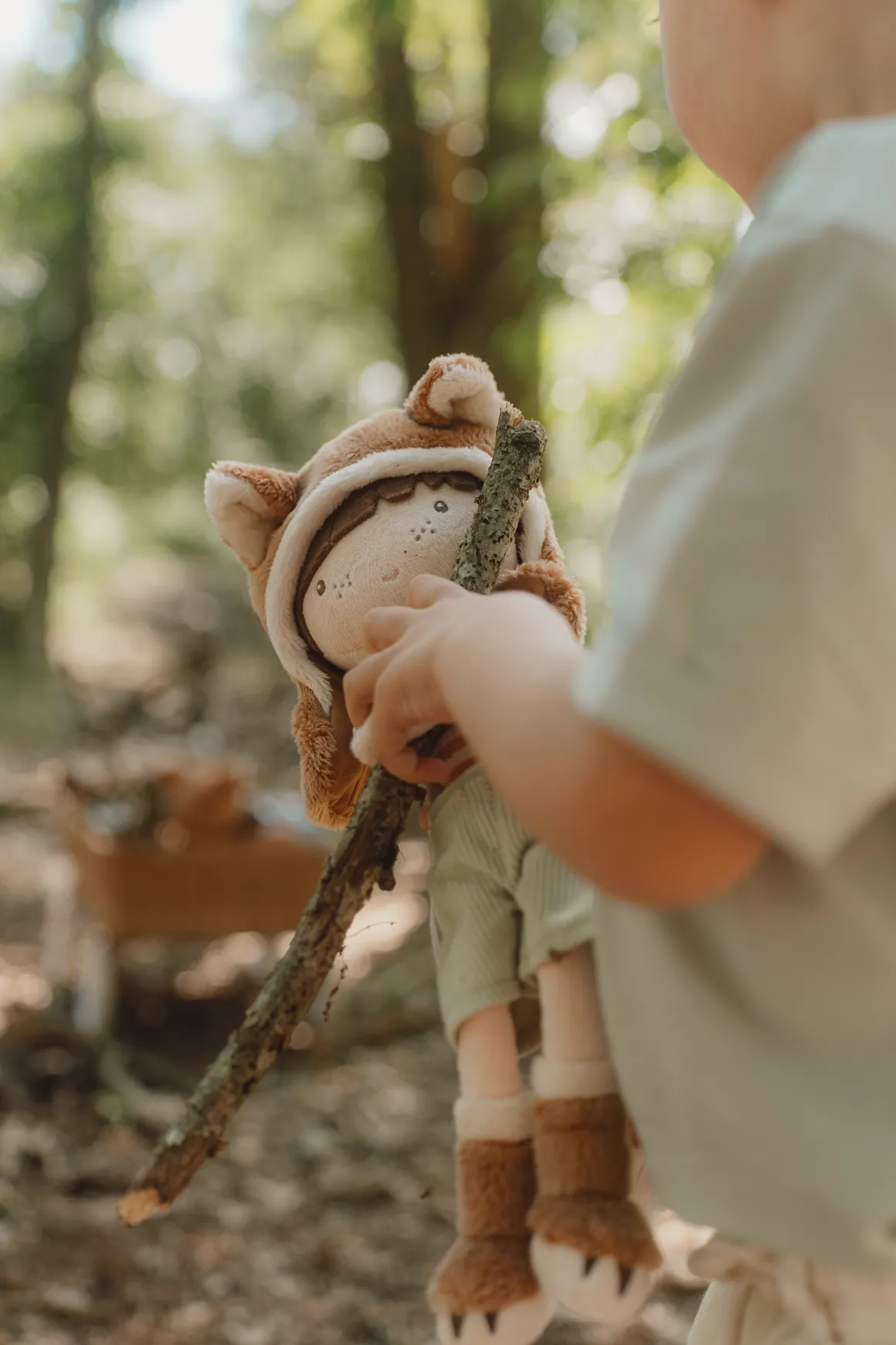 Little Dutch Knuffelpop Forest Friend Sam