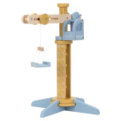 Little Dutch Kraan Set met Treinbaan