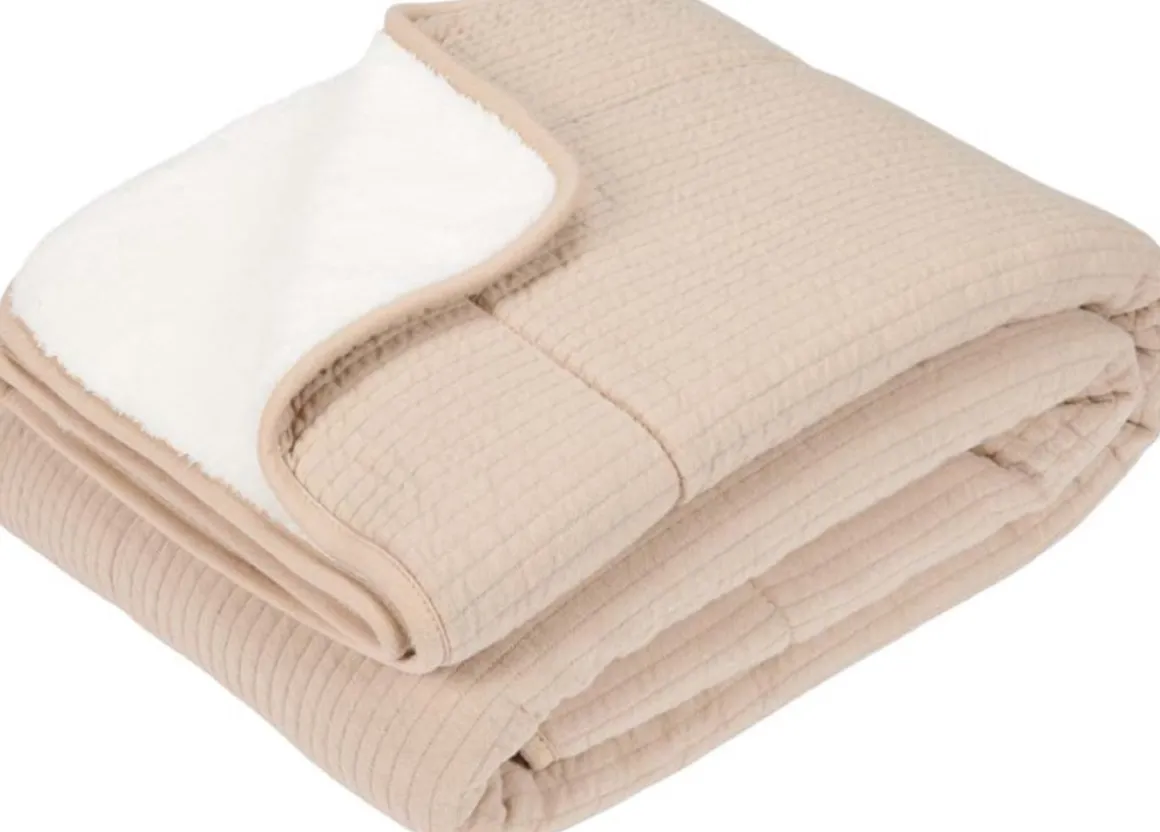 Little Dutch Ledikantdeken Pure Beige