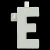 Little Dutch Letter E Groen