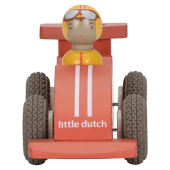 Little Dutch Pullback Racewagen met Pegdoll