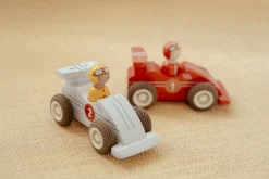 Little Dutch Pullback Racewagen met Pegdoll