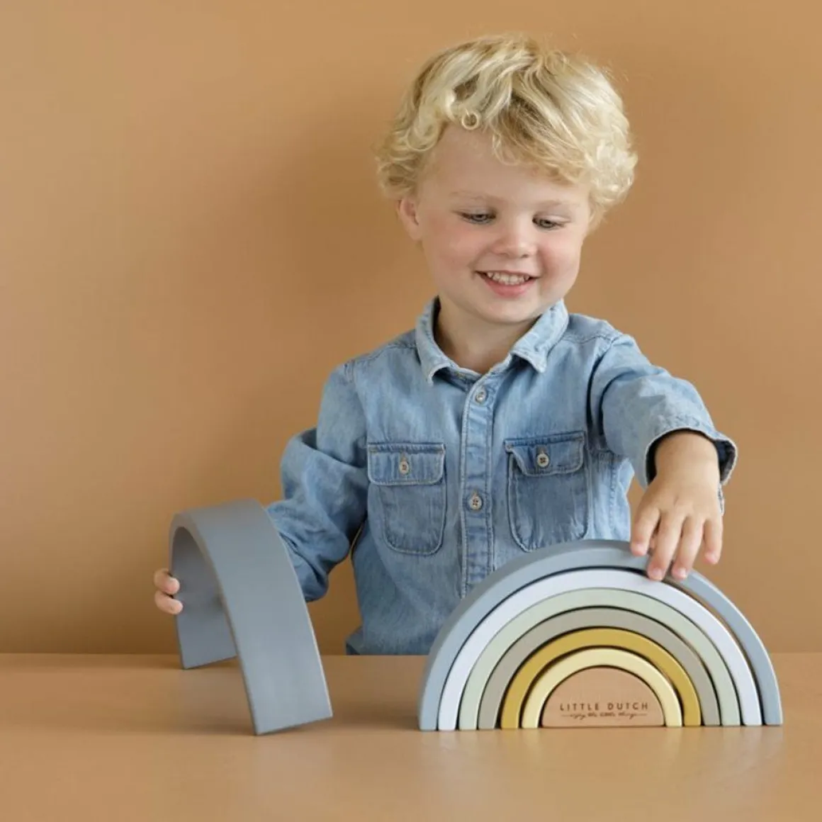 Little Dutch Regenboog Blue