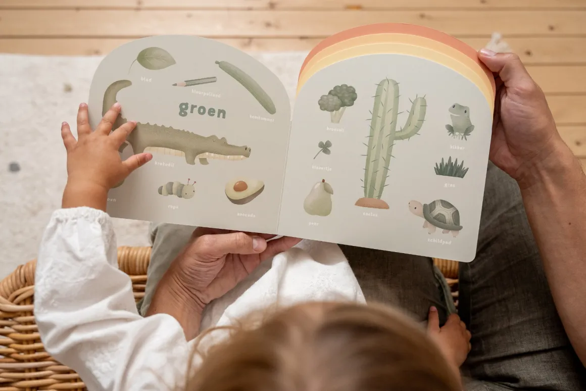 Little Dutch Regenboog Kleurenboek