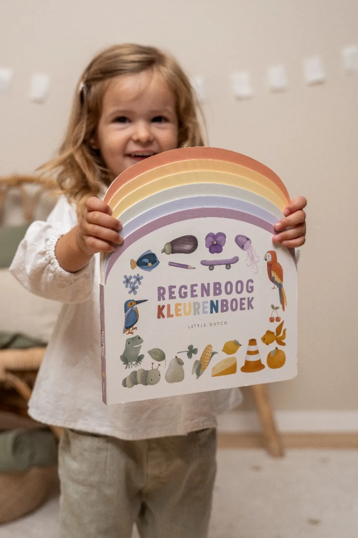 Little Dutch Regenboog Kleurenboek