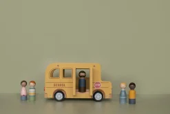 Little Dutch Schoolbus Met Poppetjes FSC