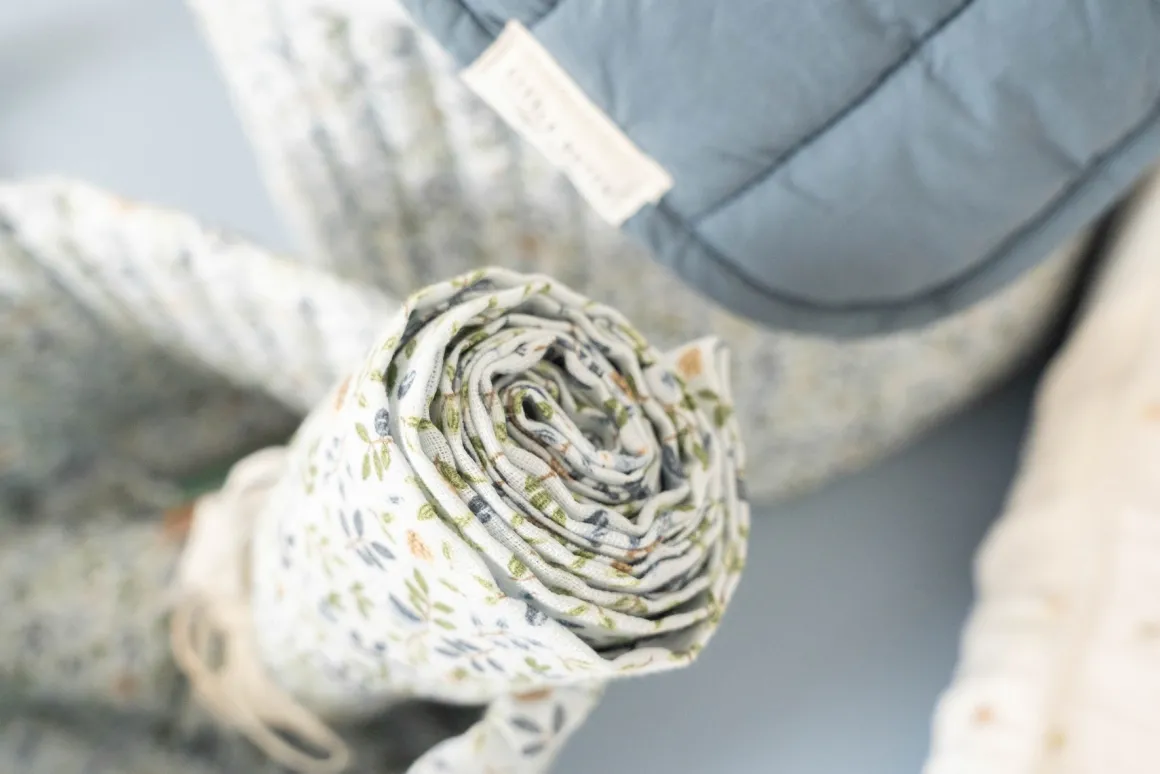 Little Dutch Swaddle Doeken Set Hydrofiel 70x70 Forest Adventure/Denim Blue