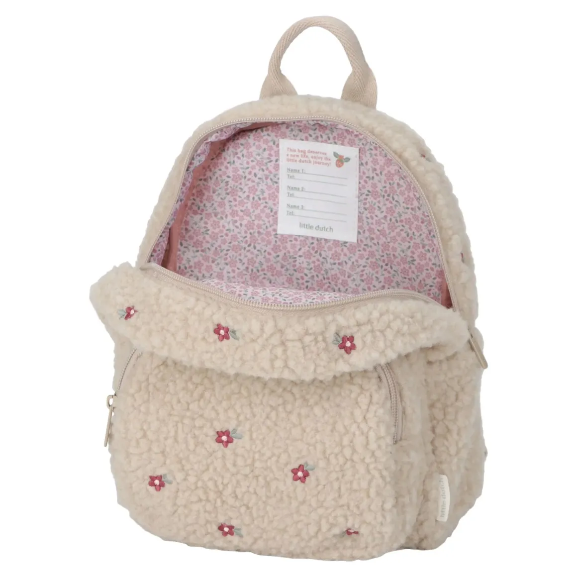 Little Dutch Teddy Rugzakje Sand