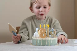 Little Dutch Verjaardagstaart Blauw FSC