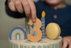 Little Dutch Verjaardagstaart Blauw FSC