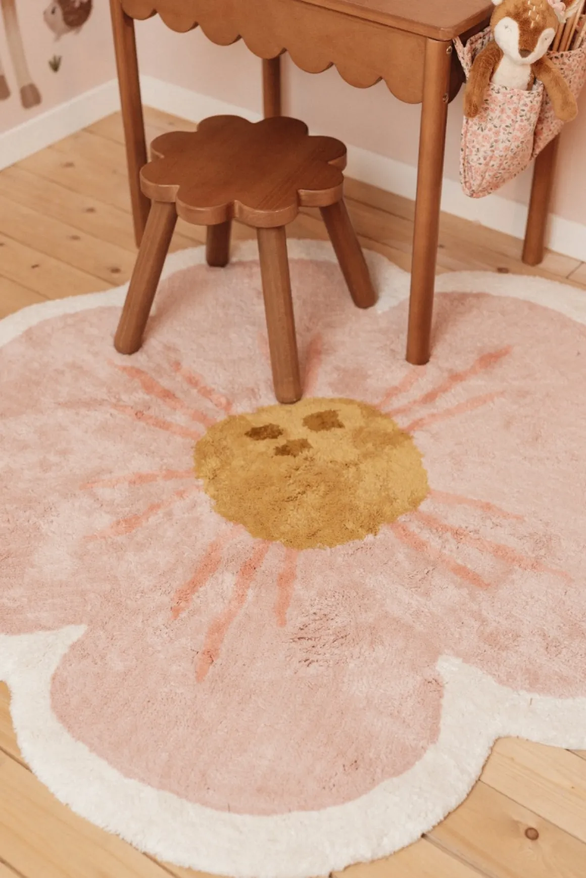 Little Dutch Vloerkleed Bloem 110x110 cm