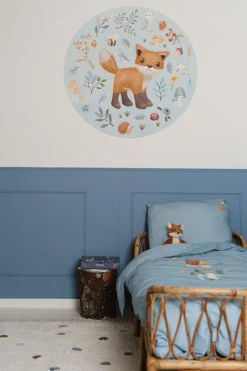 Little Dutch Vloerkleed Dot Mixed Blue 120x170 cm