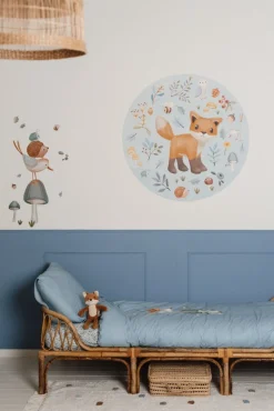 Little Dutch Vloerkleed Dot Mixed Blue 120x170 cm