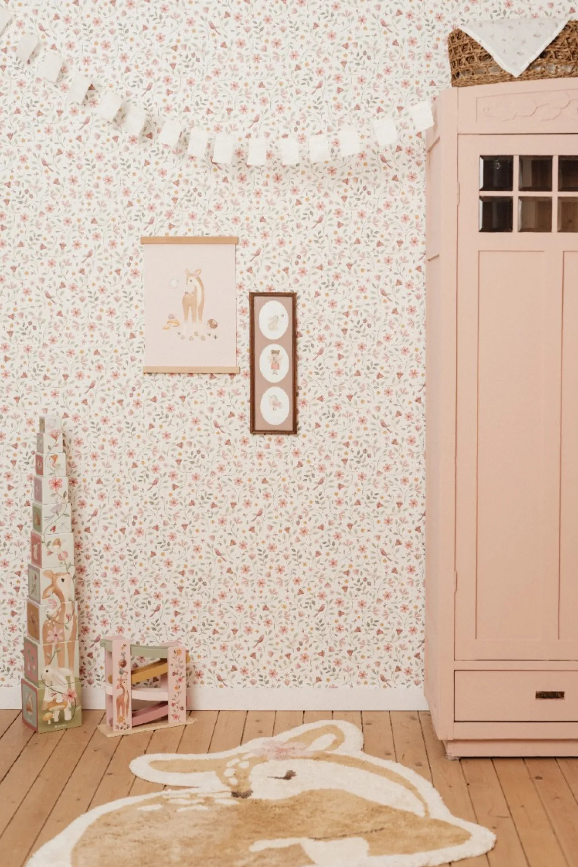 Little Dutch Vloerkleed Hert 103x110 cm