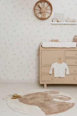 Little Dutch Vloerkleed Konijn 110x110 cm