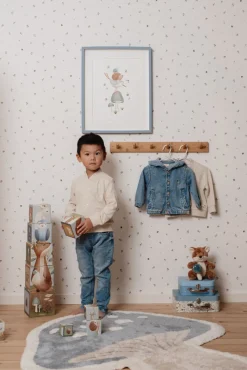 Little Dutch Vloerkleed Paddenstoel 102x118 cm