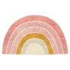 Little Dutch Vloerkleed Regenboog Pink