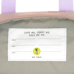 Lässig Mini Square Kinderrugzak Pattern Party Rose