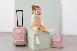 Lässig Mini Square Kinderrugzak Pattern Party Rose