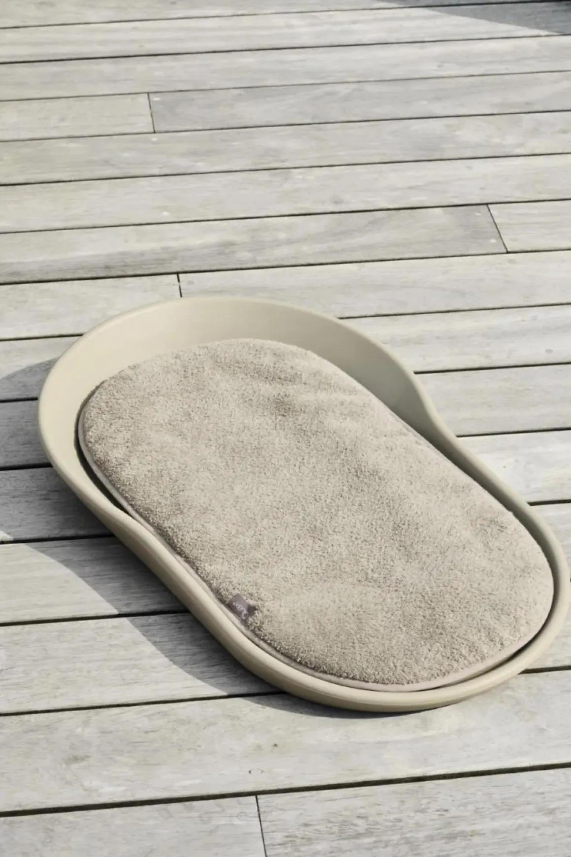 Mamee Inlegkussen Badstof Tijm