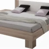 Martina Bed 160 x 200 cm Eiken Wit