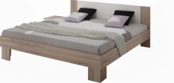 Martina Bed 160 x 200 cm Eiken Wit
