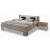 Martina Bed 160x200 + Nachtkastje Eiken Wit