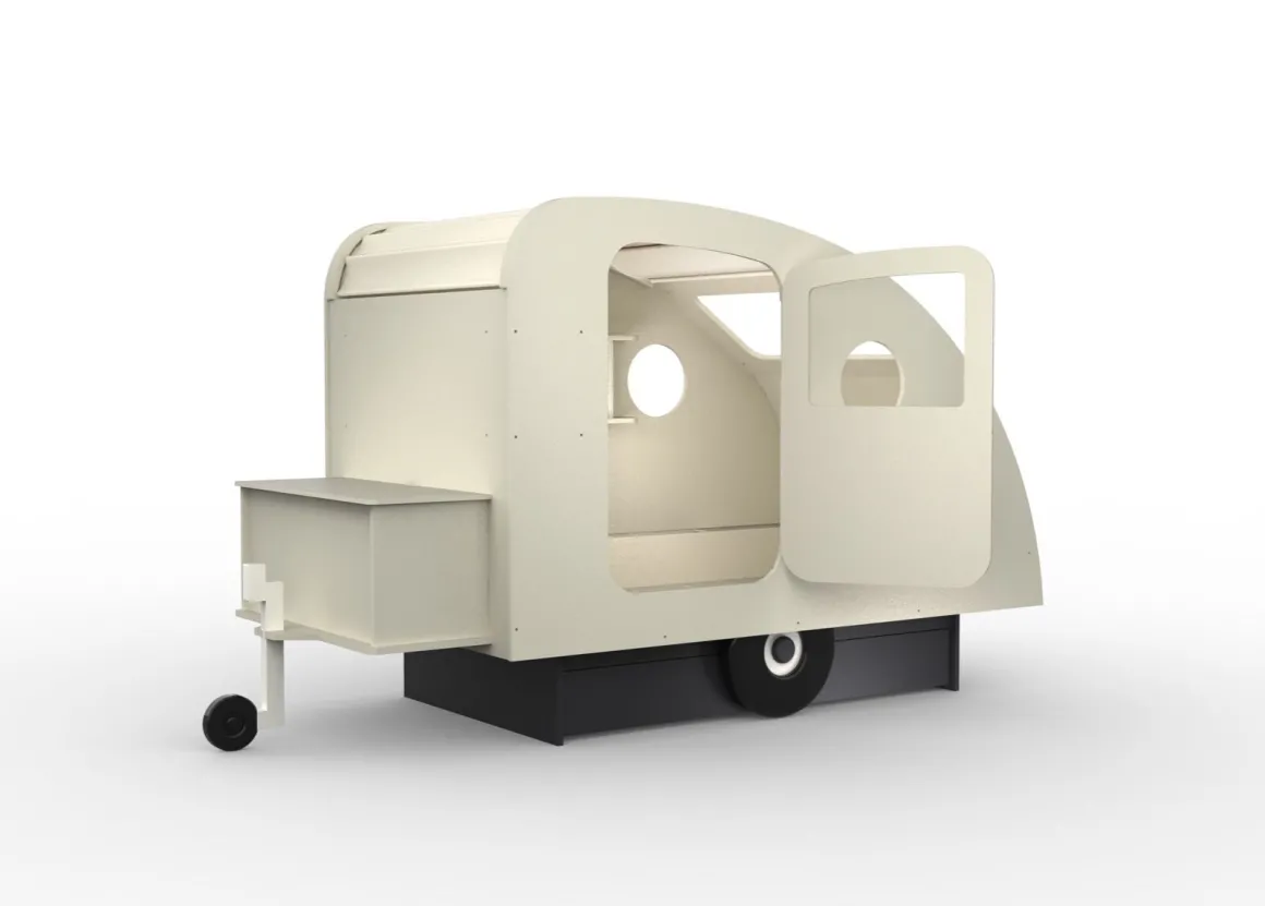 Mathy By Bols Caravanbed Rauw 90 x 190 cm