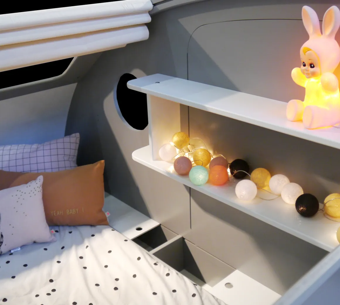 Mathy By Bols Caravanbed Rauw 90 x 190 cm