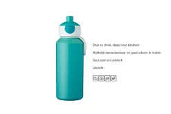 Mepal Drinkfles Pop-Up Campus 400 ML - Space