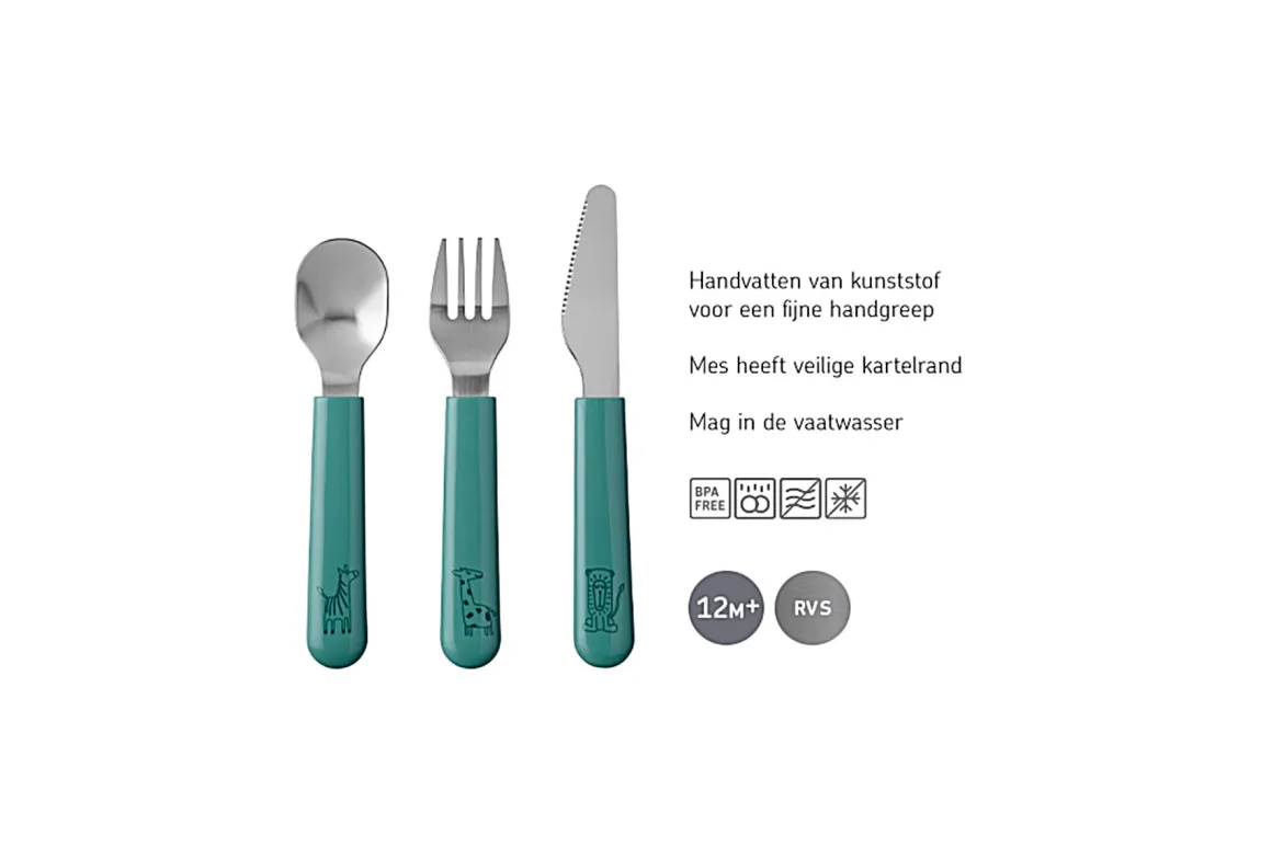 Mepal Kinderbestekset Mio 3-Delig - Little Farm