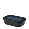 Mepal Multikom Cirqula Rechthoekig Nordic Black 500 ml