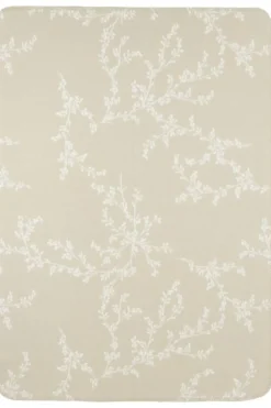 Meyco Baby Branches Ledikant Deken Geweven Sand 100x150 cm
