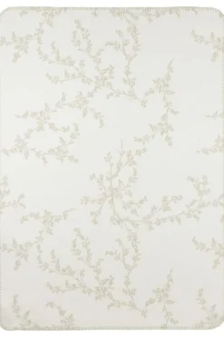 Meyco Baby Branches Ledikant Deken Geweven Sand 100x150 cm