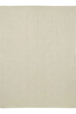 Meyco Baby Knots Teddy Ledikant Deken Soft Sand 100x150 cm