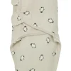 Meyco Baby Penguin Swaddlemeyco Inbakerdoek Soft Sand 4-6 Maanden