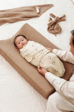 Meyco Baby Penguin Swaddlemeyco Inbakerdoek Soft Sand 4-6 Maanden